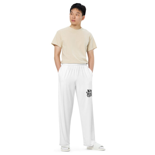All-over print unisex wide-leg pants