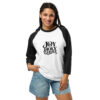 3/4 sleeve raglan shirt