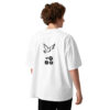 Unisex organic oversized high neck t-shirt